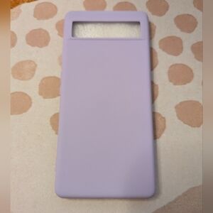 Google Pixel 6a Lavender Soft Rubber Phone Case
